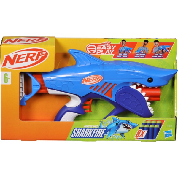 Фото - Бластер многозарядный Hasbro Шаркфайер серии Nerf Wild (F8645)
