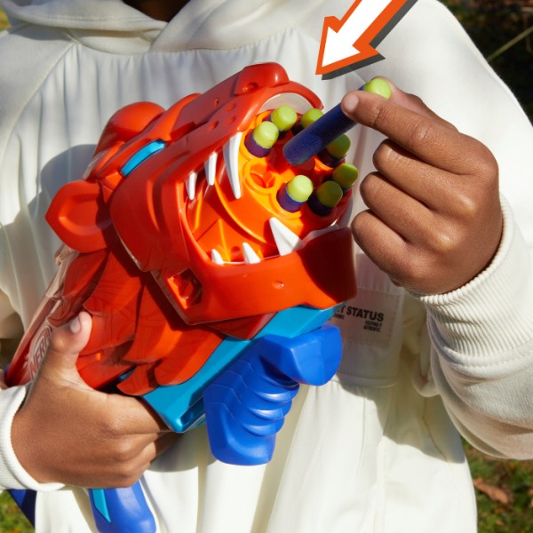 Фото - Бластер многозарядный Hasbro Лайонфюри серии Nerf Wild (F8646)