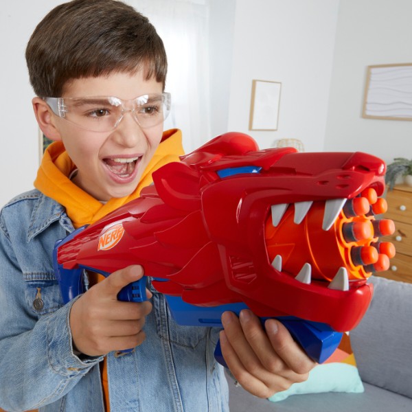 Фото - Бластер многозарядный Hasbro Лайонфюри серии Nerf Wild (F8646)