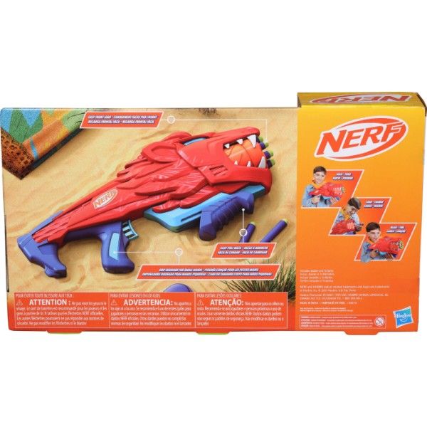 Фото - Бластер многозарядный Hasbro Лайонфюри серии Nerf Wild (F8646)