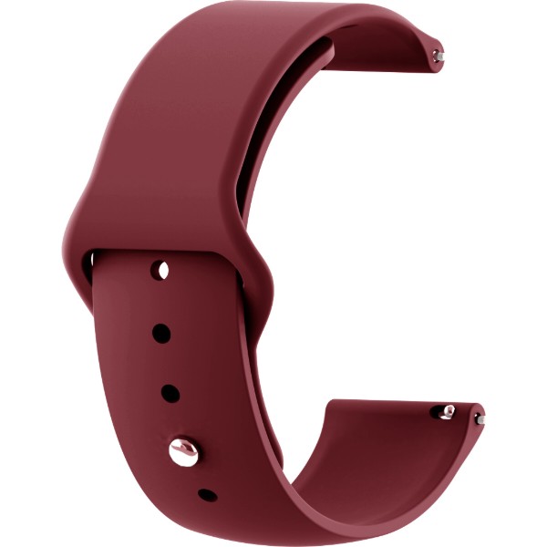 Фото - Ремешок для смарт-часов BeCover for Xiaomi Amazfit Bip/Bip Lite/Bip S Lite/GTR 42mm/GTS/TicWatch S2/TicWatch E Dark-Red (706189)