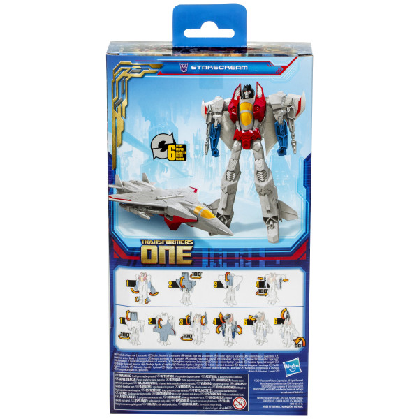 Фото - Робот-трансформер Hasbro Mega Changer Трансформери: Нове покоління STARSCREAM (F8612_F8701)