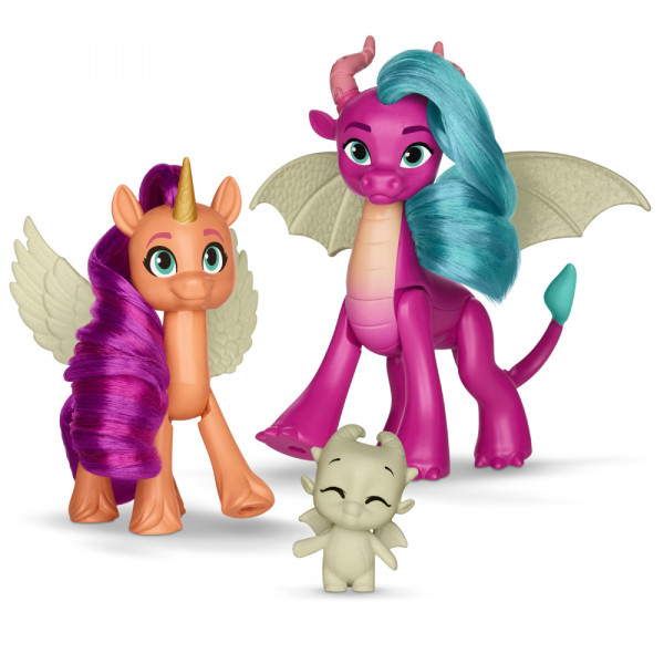 Фото - Колекційні фігурки набір Hasbro Світло дракона серії ''Моя маленька поні'' (F8702)