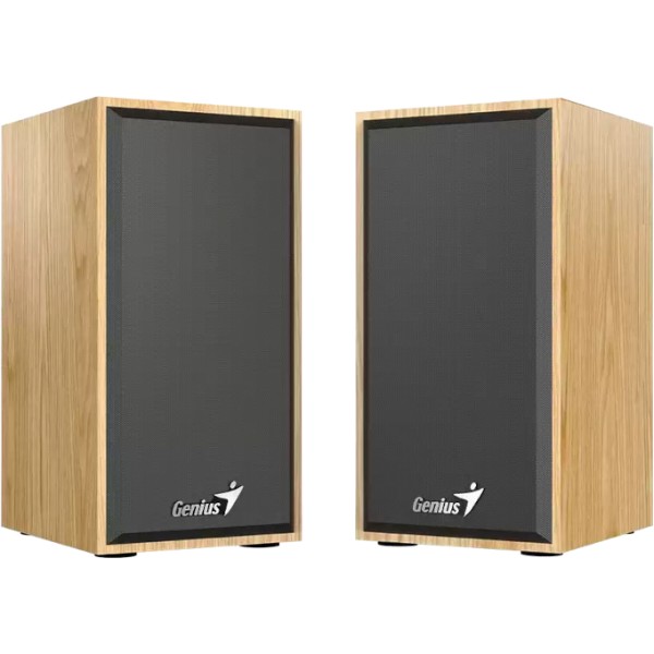 Фото - Комп'ютерна акустика звичайна 2.0 Genius Pine Wood USB SP-HF180 (31730029404)