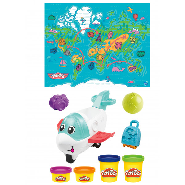 Фото - Наборы для лепки Hasbro Самолет-исследователь (F8804)