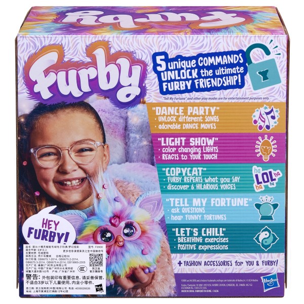 Фото - Интерактивная игрушка Hasbro Furby Tie Dye (F8900)