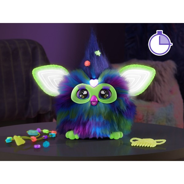 Фото - Интерактивная игрушка Hasbro Furby Aurora Furbealis (F8901)