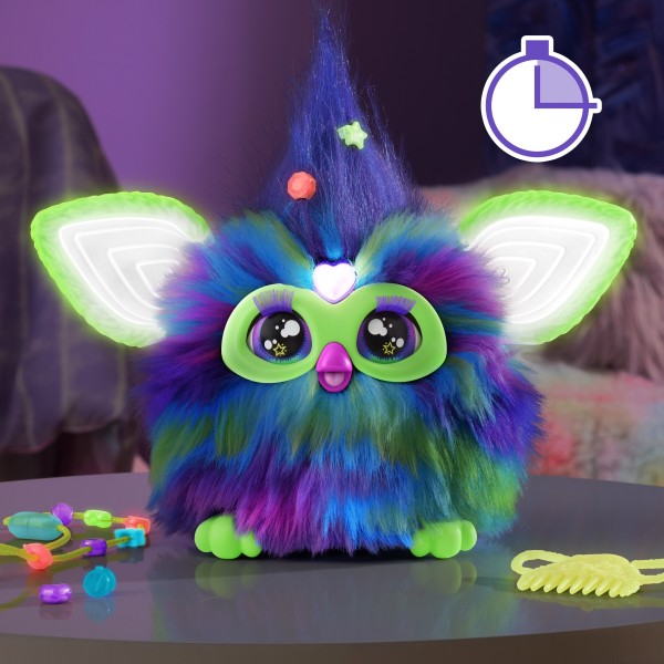Фото - Интерактивная игрушка Hasbro Furby Aurora Furbealis (F8901)