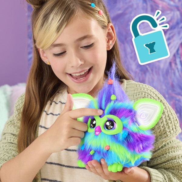 Фото - Интерактивная игрушка Hasbro Furby Aurora Furbealis (F8901)