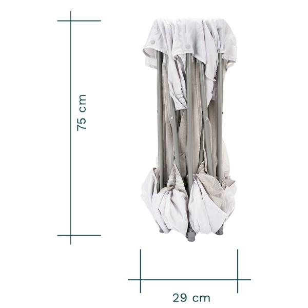 Фото - Манеж класичний Tutti Bambini Hexa сірий (511800/GR)