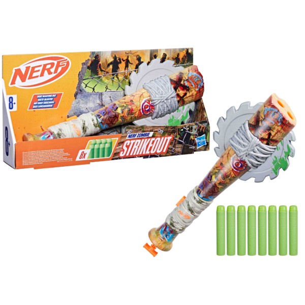 Фото - Бластер многозарядный Nerf Zombie Страйкаут (F8958)