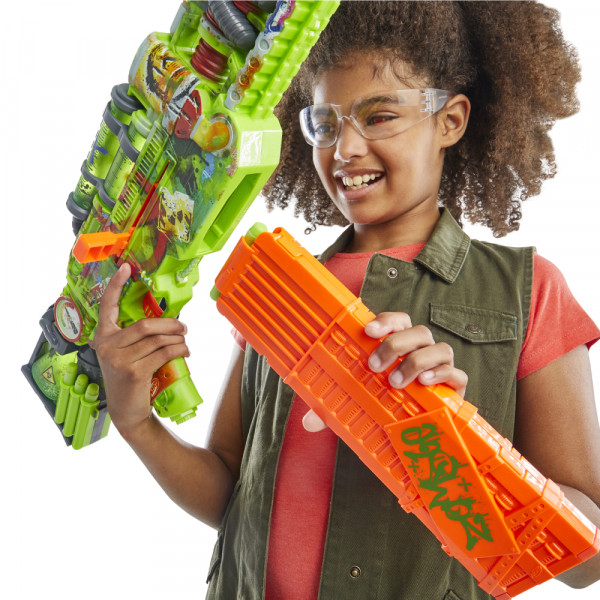 Фото - Бластер багатозарядний Hasbro Корраптер серія ''Nerf Zombie'' (F8962)