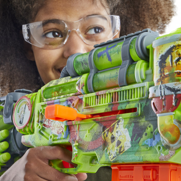 Фото - Бластер багатозарядний Hasbro Корраптер серія ''Nerf Zombie'' (F8962)
