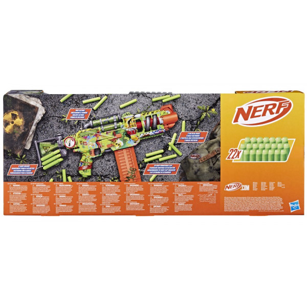 Фото - Бластер багатозарядний Hasbro Корраптер серія ''Nerf Zombie'' (F8962)