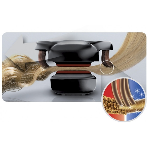 Фото - Вирівнювач волосся Valera Swiss'x Super Brush & Shine