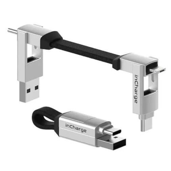 Фото - Кабель Rolling Square 6in1 inCharge 6, білий (SIX02R)
