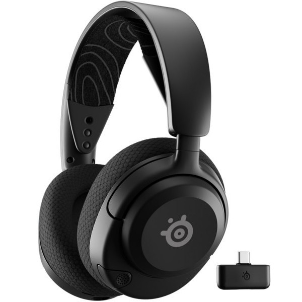 Фото - Гарнітура бездротова ігрова SteelSeries Arctis Nova 5 Black (61670)