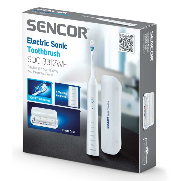 Фото - Зубна щітка електрична Sencor SOC 3312WH
