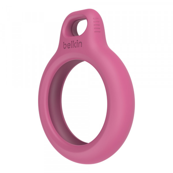 Фото - Чохол для бездротового маяка Belkin Secure Holder with Strap AirTag Pink (F8W974BTPNK)