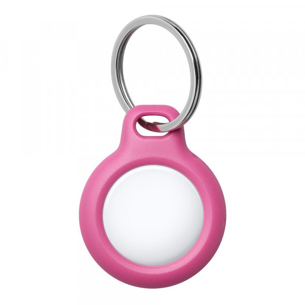 Фото - Чохол для бездротового маяка Belkin Secure Holder with Key Ring AirTag Pink (F8W973BTPNK)