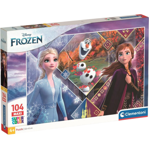 Фото - Пазлы (3-4 года) Clementoni Frozen серия MAXI 104 эл. (23739) Фото - Пазлы (3-4 года) Clementoni Frozen серия MAXI 104 эл. (23739)