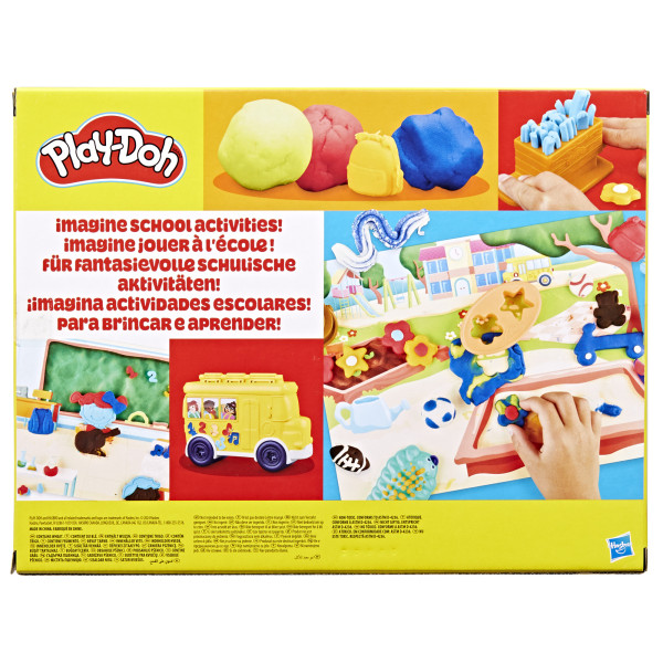 Фото - Набори для ліплення Hasbro Play-Doh Шкільні пригоди (F9140)