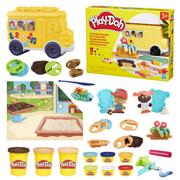 Фото - Набори для ліплення Hasbro Play-Doh Шкільні пригоди (F9140)
