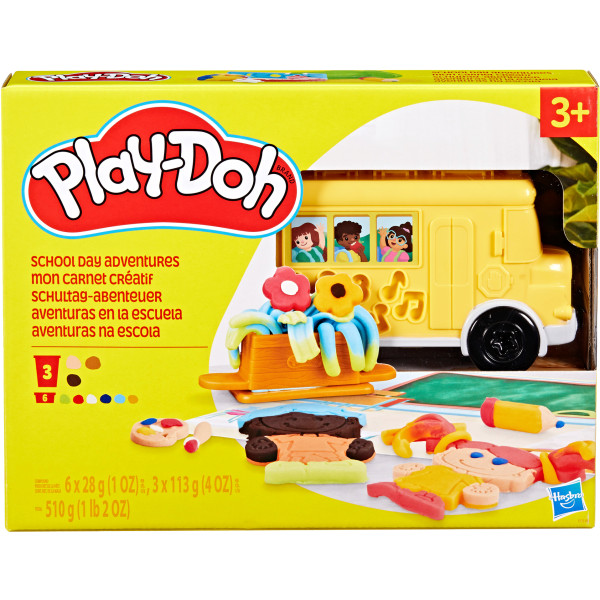 Фото - Набори для ліплення Hasbro Play-Doh Шкільні пригоди (F9140)