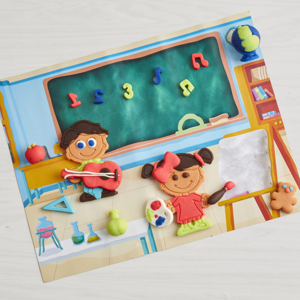 Фото - Набори для ліплення Hasbro Play-Doh Шкільні пригоди (F9140)