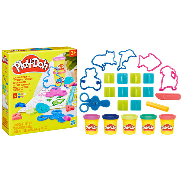 Фото - Набори для ліплення Hasbro Play-Doh Шкільні заняття (F9144)