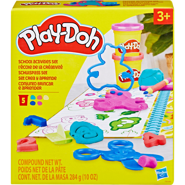 Фото - Набори для ліплення Hasbro Play-Doh Шкільні заняття (F9144)