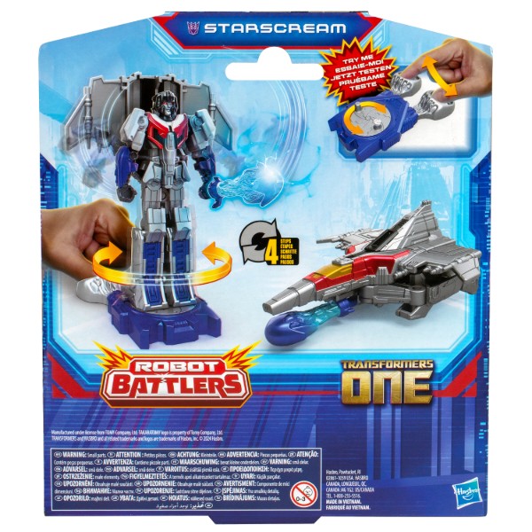 Фото - Робот-трансформер Hasbro Robot Battlers Трансформери: Новое поколение Starscream (F9203_F9392)