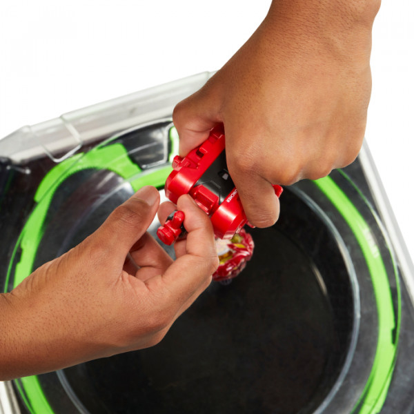 Фото - Дзига Hasbro з делюкс пусковим механізмом серії "БейБлейд Х" (F9324)