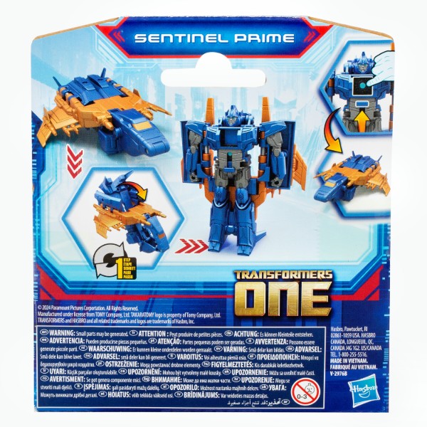 Фото - Робот-трансформер Hasbro One Cog Changers Трансформеры: Новое поколение SENTINEL PRIME (F9202_F9388)