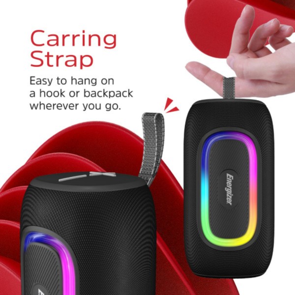 Фото - Портативная акустика Energizer 16Вт Bluetooth Black (BTS163)