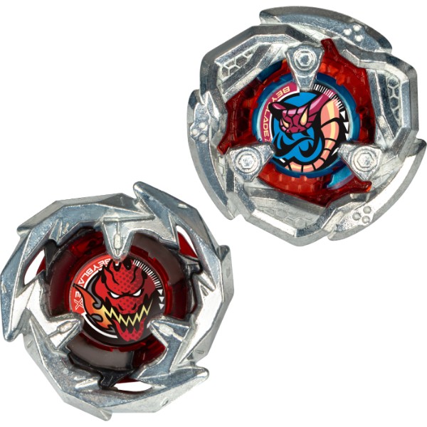 Фото - Набор волчков Hasbro TAIL VIPER и SWORD DRAN серии "Beyblade X" (F9586_G0197)