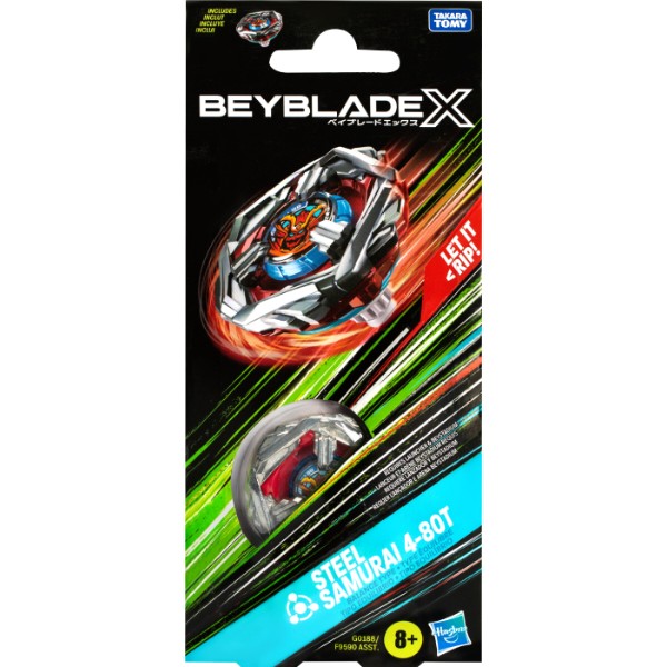Фото - Волчок Hasbro STEEL SAMURAI серии "Beyblade X" (F9590_G0188)
