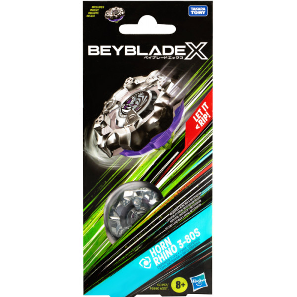 Фото - Дзига Hasbro HORN RHINO серії "Beyblade X" (F9590_G0192)