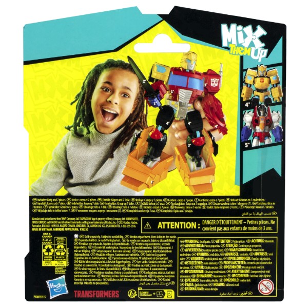 Фото - Колекційна фігурка Hasbro Трансформери серії MixMashers TRA MIXMASHERS BASIC FIGURE BUMBLEBEE (F9730_F9734)