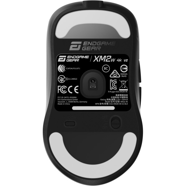 Фото - Мышь беспроводная игровая Endgame Gear XM2w 4k v2 Black (PGW-EG-MOU-079)