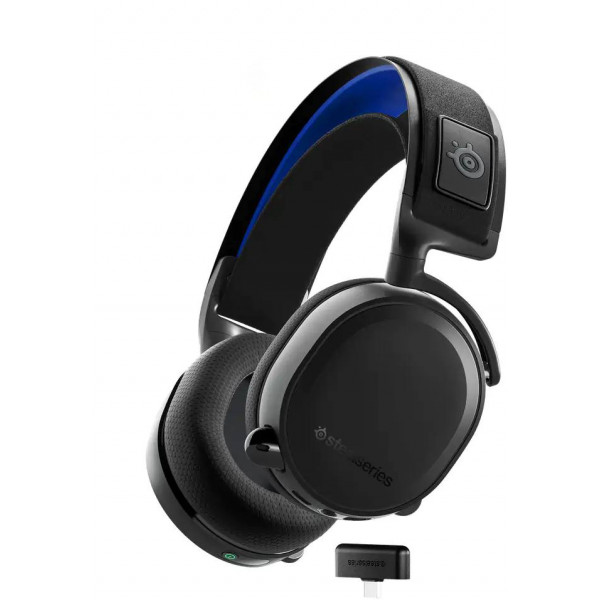 Гарнитура беспроводная игровая SteelSeries Arctis 7+ Black (61470