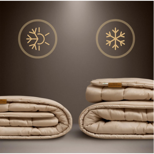 Фото - Ковдра дитяча демісезонна MirSon 110х140 см Вовна №1561 Ferrero Gold (2200011172804)