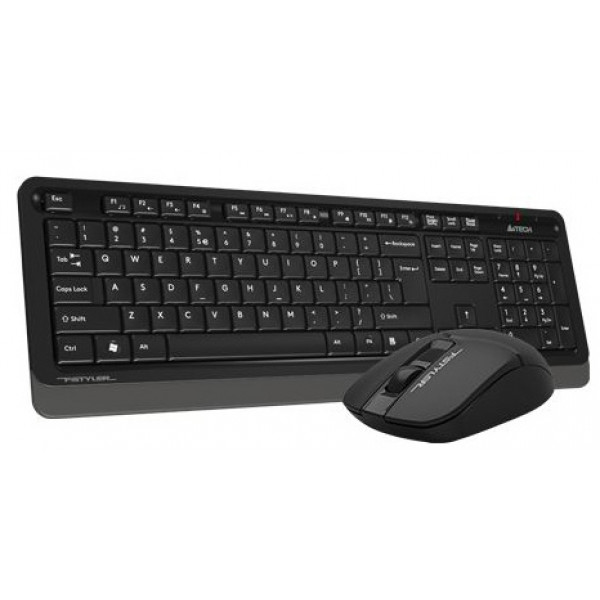 Фото - Клавіатура + миша бездротова A4tech FG1012S Black