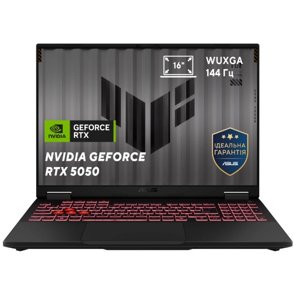 Фото - Ноутбук игровой Asus TUF Gaming A16 FA608UHI-TU229 Jaeger Gray