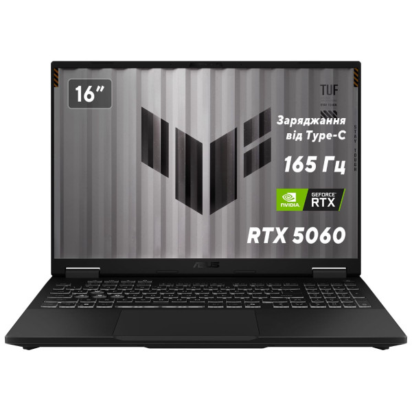 Фото - Ноутбук игровой Asus TUF Gaming A16 FA608UM-RV004 Jaeger Gray Фото - Ноутбук игровой Asus TUF Gaming A16 FA608UM-RV004 Jaeger Gray