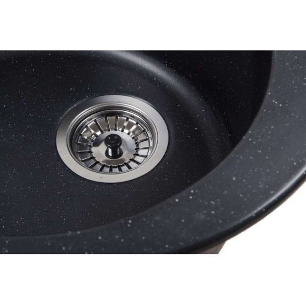 Фото - Мойка кухонная Ventolux Fabia (Space Black) D500x200