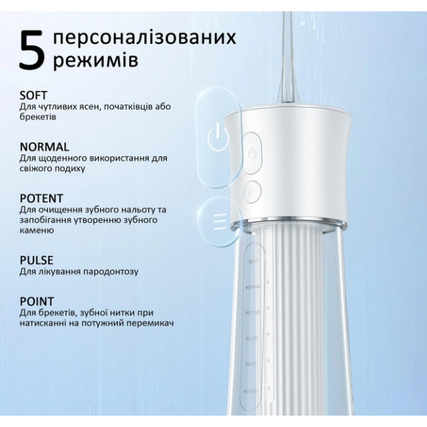 Фото - Іригатор Fairywill F30 White