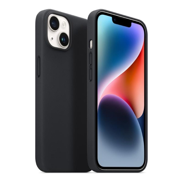 Фото - Чехол для смартфона Armorstandart Fake Leather for Apple iPhone 14 Black (ARM64391)