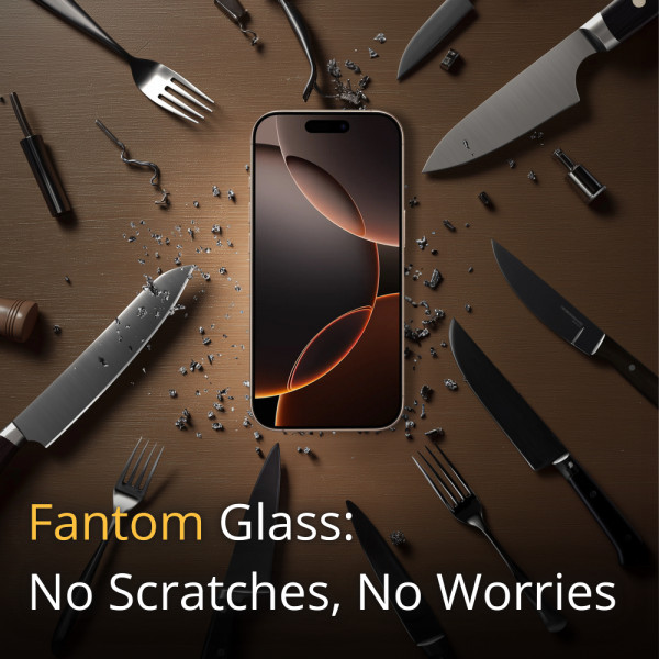 Фото - Захисне скло для смартфону ILera Fantom Glass iPhone 16 Pro (iLFant16PR)