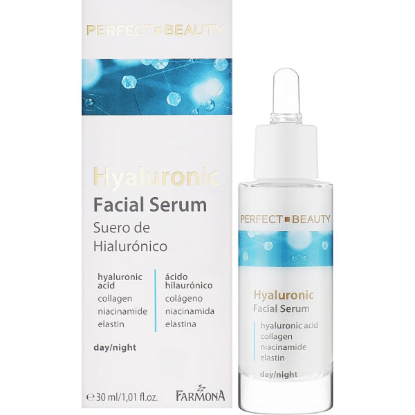 Фото - Сыворотка для лица Farmona Perfect Beauty с гиалуроновой кислотой 30 мл (5900117979785)